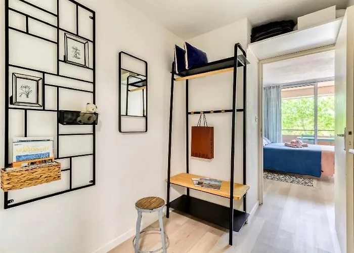 公寓 Les Regates Avec Loggia Et Parking Gratuit Du Grazel 格吕桑